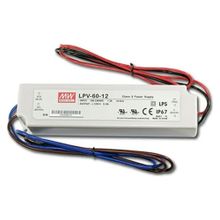 Mean Well LPV-60-12 12 VDC 5.0Amp IP67 Led Sürücü Güç kaynağı
