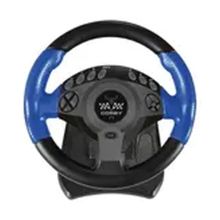 Mebak G-Force 270 Derece Titreşimli 7 in 1 Siyah Mavi Direksiyon Yarış Seti