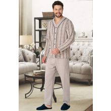 Mecit 2767 Kahverengi Erkek Pijama Takımı