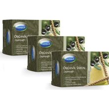 Mecitefendi Organik Zeytinyağlı 3x125 gr Çoklu Paket Sabun