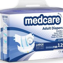Medcare Belbantlı Classic Large 120 Adet Hasta Bezi