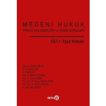 Medeni Hukuk Cilt 1-Eşya Hukuku Beta Yayınları
