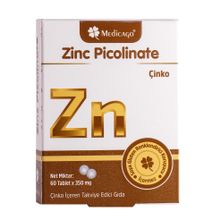 Medicago Zinc Picolinate İçeren 60 Tablet
