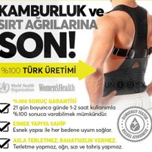 Medikal Ortopedik Manyetik Dik Duruş Korsesi