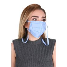 Meditex Gümüş İyonlu Boyundan Askılı Yıkanabilir Düz Renkli Maske