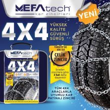 Mefatech 215/70R16 4x4 Çelik Gövde Oto Kar Zinciri