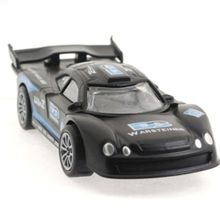 Mega DS Die Cast Çek Bırak Metal Siyah Yarış Arabası