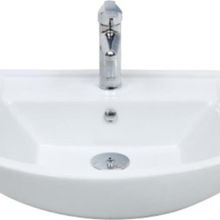Mega Olivin 65 cm Hilton Dolap Uyumlu Etejerli Lavabo
