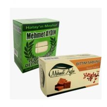 Mehmet Aydın Zeytinyağlı 4x950 gr Defne Sabunu + 4x480 gr Bıttım Sabunu