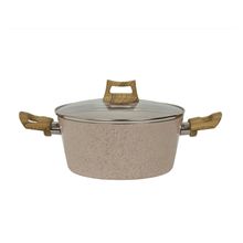 Mehtap Sahra 22 cm Granit Tencere