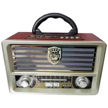 Meier M-113BT Ahşap Vintage Bluetootlu Nostaljik Radyo