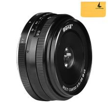 Meike MK-28 mm F2.8 Large Aperture Manual Odaklama Lensi, Canon-EF-M EOS M1/M2/M3 için