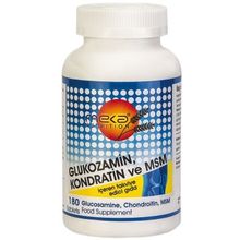 Meka Nutrition Glucosamine Chondroitin MSM 180 Tablet