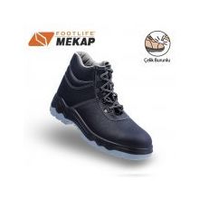 Mekap 072 S1 Ecolux Çelik Burunlu Deri Bot