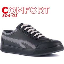 Mekap Comfort 304-01 Siyah Erkek Ayakkabı