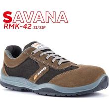 Mekap Savana Rmk-44 Camel S1 Siyah Gri İş Ayakkabısı