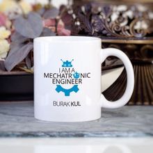 Mekatronik Mühendisi Mavi Kupa Bardak