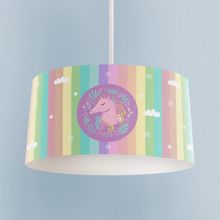 Mekta Home Renkli Unicorn Desenli Avize