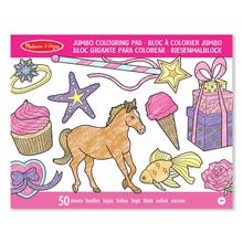 Melissa&Doug MD004225 Dev Pembe Boyama Kitabı