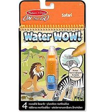 Melissa&Doug MD009441 Water Wow! Su ile Boyama Kitabı - Safari