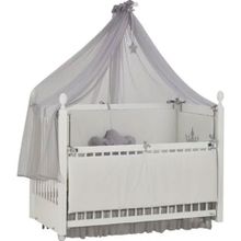 Meltem Smart Kral 60x120 cm Beyaz Anne Yanı Sallanır Beşik