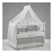 Meltem Smart Mondo Sallanır Ahşap 60x120 cm Beyaz Moon Anne Yanı Beşik