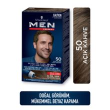 Men Perfect Erkek Saç Boyası No:50 Acık Kahve