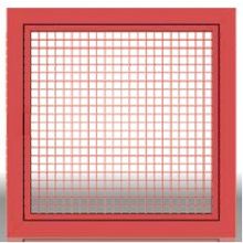 Menfezsan 100 x 100 Alüminyum Kare Petek Menfez