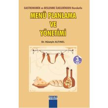 Menü Planlama ve Yönetimi - Hüseyin Altınel