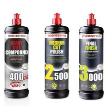 Menzerna 3'lü 1 lt 400-2500-3000 Çizik Giderici Set