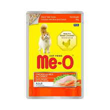 Meo 80 GR Adult Jöle Tavuk ve Havuçlu Yetişkin Konserve Kedi Maması