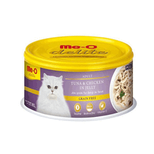 Meo Delite 80 gr Ton Balıklı ve Tavuklu Tahılsız Kedi Konservesi