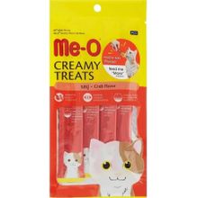 Meo Yengeç ve Ton Balığı Krema 4x15 gr Kedi Ödülü