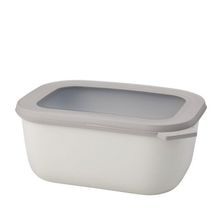 Mepal Multi Bowl Cirqula Rectangular 1500 ml Beyaz Saklama Kabı