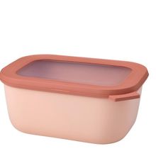 Mepal Multi Nordic Blush Cirqula Rectangular 1500 ml Saklama Kabı