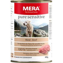 Mera Pure Sensitive Adult Biftekli 400 gr Yetişkin Köpek Konservesi