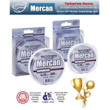 Mercan Euphrates Dynamic 500 mt 0.45 mm Gri Misina
