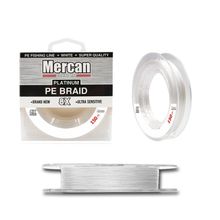 Mercan Pe Örgü Platinum X8 İp 150 m Beyaz Makara Misina