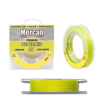 Mercan Pe Örgü Premium X4 İp 300 mt Sarı Misina