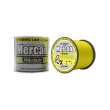 Mercan Pe Örgü Premium X4 İp 500 mt Sarı Misina