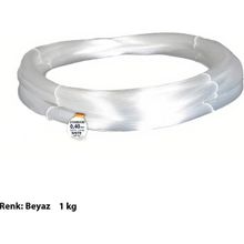 Mercan Standart 0.40 mm 1 kg Beyaz Çile Misina