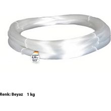 Mercan Standart 0.50 mm 1 kg Beyaz Çile Misina