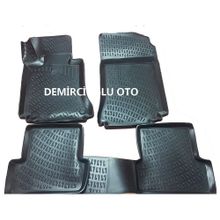 Mercedes C Serisi W204 2007-2014 Siyah 3D Havuzlu Paspas