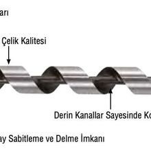 Mercure 5511 16x300 mm Sds Plus Ağaç Matkap Ucu