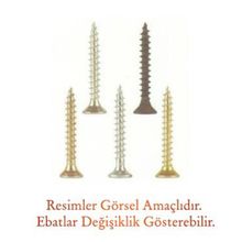 Meridyen 5.0x80 mm 200 Adet Sunta Vidası