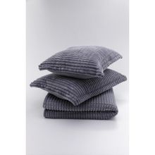 Merinos Modern Line Gri 220x240 cm 3 Parça Battaniye Seti