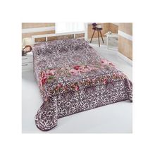 Merinos Sarar Süper 4 kg Lal Mürdüm 220x240 cm Çift Kişilik Battaniye