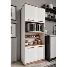 Merlin Mobilya Belek 4 Kapaklı Erzak Dolabı