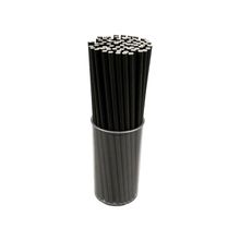 Mert 6 mm 100 Adet Siyah Kağıt Pipet