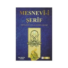Mesnevi-i Şerif Tam Metin - mevlana celalettin rumi